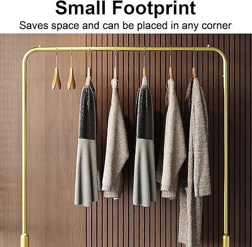 Portant Vetement Solide, Penderie Avec Roulettes, Porte Manteaux, Portant À Vêtements En Métal Sur Pied, Portant À Vêtements À Tige Avec Roulettes, Pour Dressing Salon Chambre(Black,150x165x40cm) - Nail Gallerys