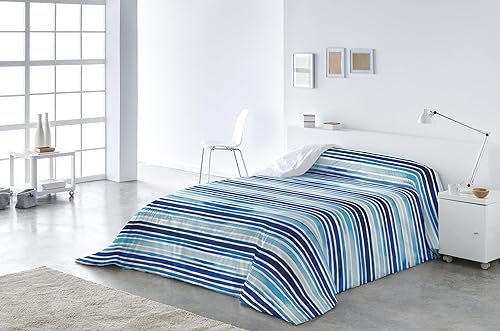 Famille de housses de couette en microfibre de polyester (Elda Marino, 300 x 270 cm) - Nail Gallerys