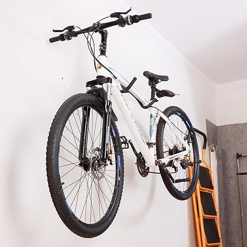 Nnicorns Porte Velo Mural, Accroche Velo Mural, Antirouille Et Peut Supporter 30 KG, Direction D'angle Réglable - Support Vélo Mural Rétractable Convient Au Garage Intérieur - Nail Gallerys