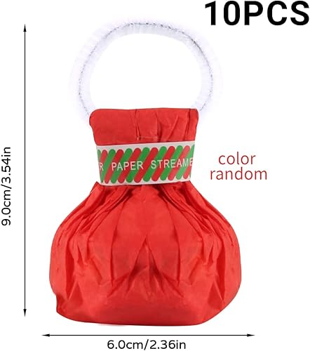 Hillylolly 10 Pièces Serpentins Multicolores, Lancer Serpentins en Papier pour Mariage, Anniversaire, Nouvel An, Fêtes (Couleur Aléatoire) - Nail Gallerys