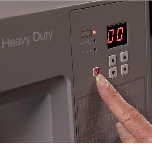 SINGER Heavy Duty Machine à Coudre Automatique Electrique, Black - Nail Gallerys