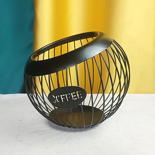 Yinuoday Support de dosettes de café grande capacité pour comptoir, café, panier de rangement pour capsules de café - Nail Gallerys