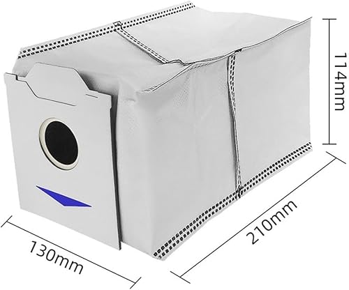 Lot de 10 sacs à poussière de rechange pour aspirateur Ecovacs Deebot N30 Pro Omni, grande capacité - Nail Gallerys