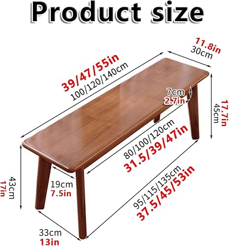 YNAYGDIUGD Bancs De Salle À Manger, Banc De Cuisine Bois Massif, Banc De Cuisine Bois,Banc pour Table De Cuisine | Banc Salle À Manger pour Cuisine, Salle À Manger, Salon - Nail Gallerys