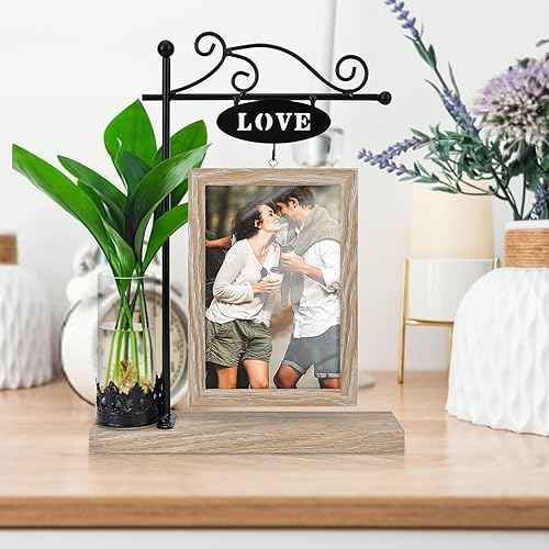 Tukeoo Idee Cadeau Femme Cadre Photo 10×15 cm avec Verre Double Face Original Cadeau Noel Personnalisé Cadeau Maman pour Noel Fête des Mères Fete des Meres - Nail Gallerys