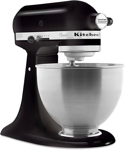 Kitchenaid 5k45sseob classic robot pâtissier - noir - Nail Gallerys