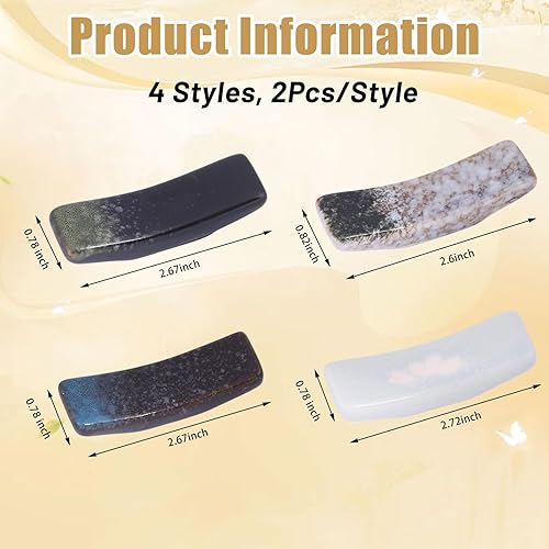 beinkmake Lot de 8 supports de baguettes japonais classiques en céramique pour cuillères, couverts, fourchettes, pinceaux de peinture - Nail Gallerys