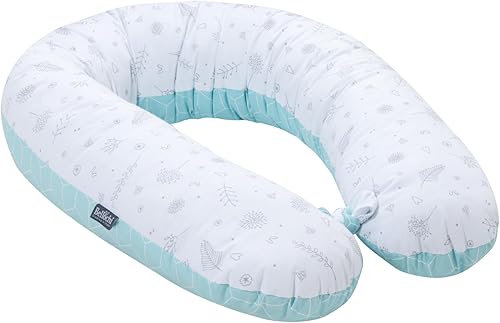 Bellochi | Oreiller de Grossesse en Forme de V | Extra Long 170cm | Largeur 15cm | Circonférence 45cm | Totsy Baby Oreiller pour dormeur latéral | Coton | cumint - Nail Gallerys