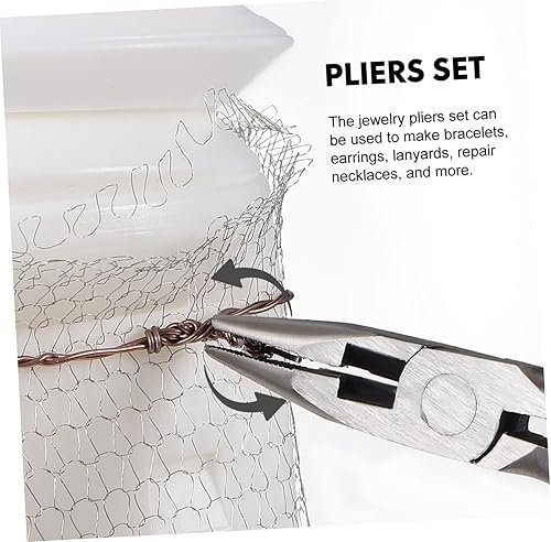 SHINEOFI Mini Pinces À Bec Effilé En Acier Inoxydable Outils De Bijouterie Pour La Fabrication De Bijoux Lenroulement De Fils - Nail Gallerys