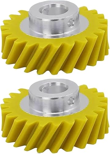ZiStarlilife Engrenage à vis sans fin de rechange conçu pour les mélangeurs KitchenAid et compatibilité, plusieurs pièces prises en charge (2 pièces) - Nail Gallerys