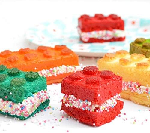 Scrapcooking Moule Silicone Briques, Bleu - Nail Gallerys