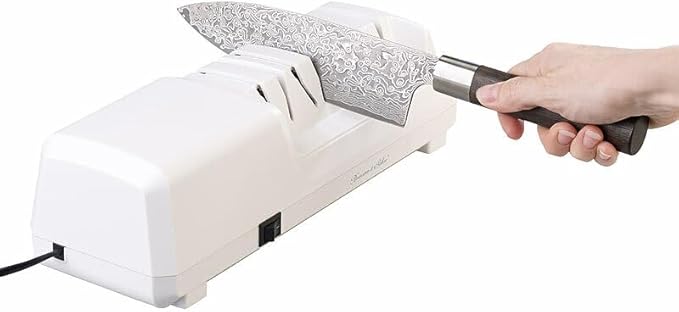 Aiguiseur électrique diamant 4 niveaux pour couteaux acier et céramique [Rosenstein & Söhne] - Nail Gallerys