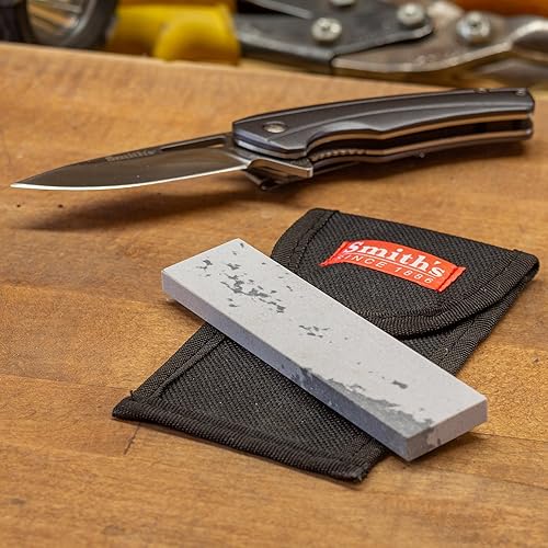 Smith's Edgesport MP4L 4 'Arkansas Pierre avec pochette - Nail Gallerys