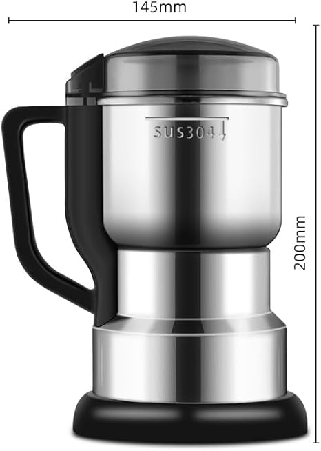 Moulin à Céréales Multifonctionnel,400W Moulin à Café 35000RPM, Moulin à Café électrique,400g Grande Capacité Acier Inoxydable,Pour Noix, Poivre,Épices, Graines(A) - Nail Gallerys