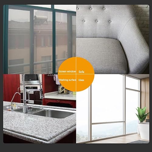 VIUXL 2 in 1 Mesh Cleaner Brush, 2 in 1 Mesh Cleaning Brush with Handle, 2024 New Window Screen Cleaner, Window Screen Cleaner Brush, Double Sided Wet & Dry Dual Purpose (2 pcs-a) - Nail Gallerys