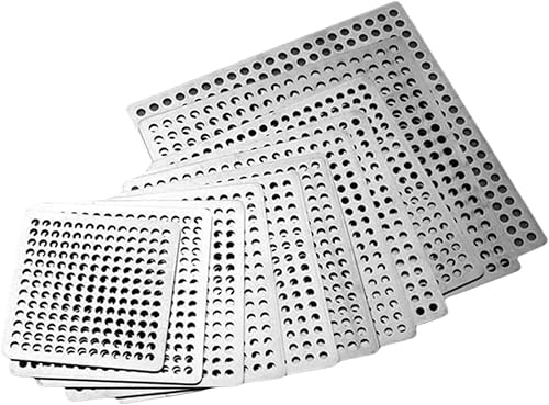 Passoire d'évacuation de douche en acier inoxydable - Solution efficace de blocage des cheveux (15 cm) - Nail Gallerys