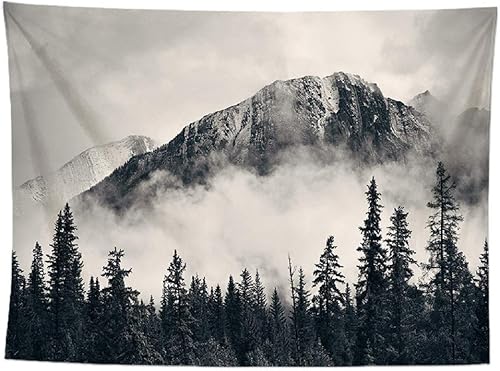 izielad Tenture Murale Rocky Waterfall Nature Tissu Tapisserie Décor pour Dortoir Salon Chambre 73X95CM 28.7X37.4IN - Nail Gallerys