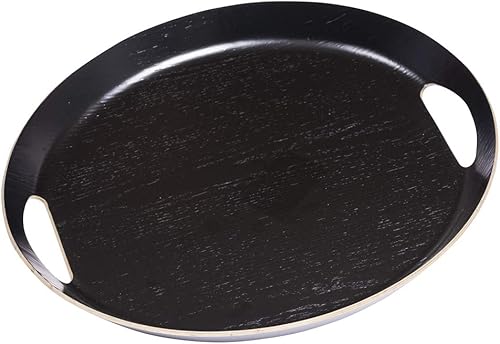 Table Passion - Plateau ovale 46x41 cm noir - Nail Gallerys