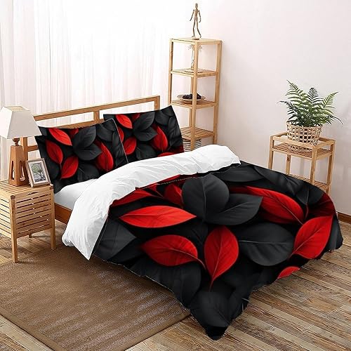 HOGDISAJD Polygones colorés Parure De Lit pour Enfants Les néons L'Hexagone 3D Imprimé Parure Housse De Couette Soft Microfibre Décor 3Pcs Double（200x200cm） - Nail Gallerys