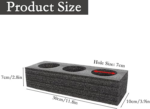 2 Pièces Porte-Gobelets en Mousse, Porte-Café en Mousse Boisson, Porte Gobelet Mousse, Porte-Gobelet pour Boisson au thé au Lait, pour Camping-Cars, Caravanes, Bateaux et Navires - Nail Gallerys