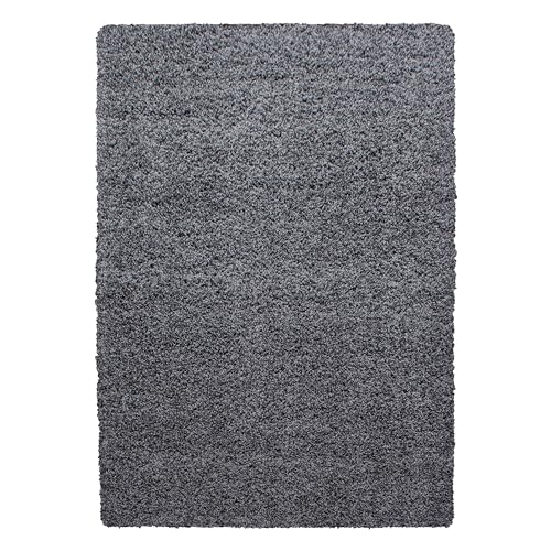 Teppium Tapis Salon Moderne Adulte Tapis Chambre Beige 140 x 200 cm - Shaggy Tapis Poil Long Salle de Séjour Concevoir Unicolore Tapis Moelleux et Doux - Tapis Cuisine Moquette Salon - Nail Gallerys
