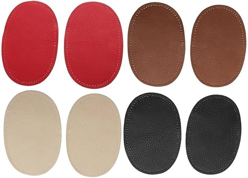 1 paire de coudières et genouillères décoratives pour réparation de vêtements, taille 14 x 9 cm (blanc cassé) - Nail Gallerys