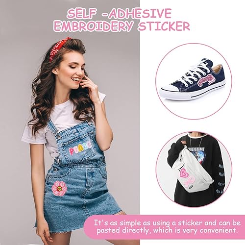 AUAUY 20PCS Patch Thermocollant Vetement, Dessin Animé Ecusson Thermocollant Enfant, Jolis Écussons Brodés, Ecusson a Coudre Renfort Genoux Enfant pour Vêtements Chapeaux Jeans pour Enfants et Adultes - Nail Gallerys