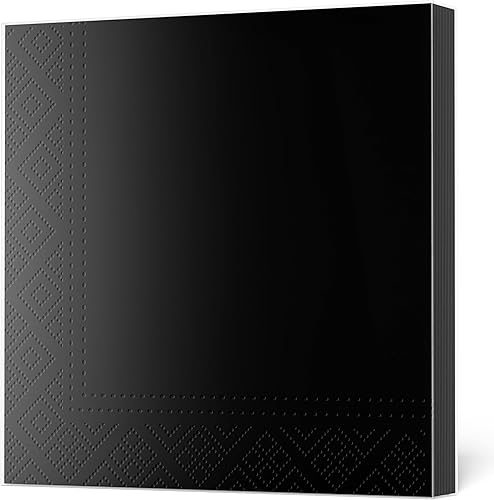 Lot de 20 serviettes en papier de soie décoratives à 3 plis pour le découpage, le déjeuner, 33 cm x 33 cm, violet foncé - Nail Gallerys