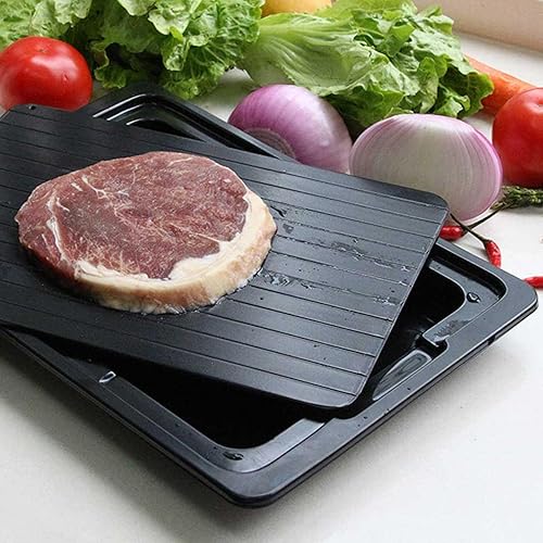 TAYSTE décongélation | Thaw avec bac d'égouttage - Plaque dégivrage, Cuisine et antiadhésive, dégivrage Rapi, sûr et hygiénique - Nail Gallerys