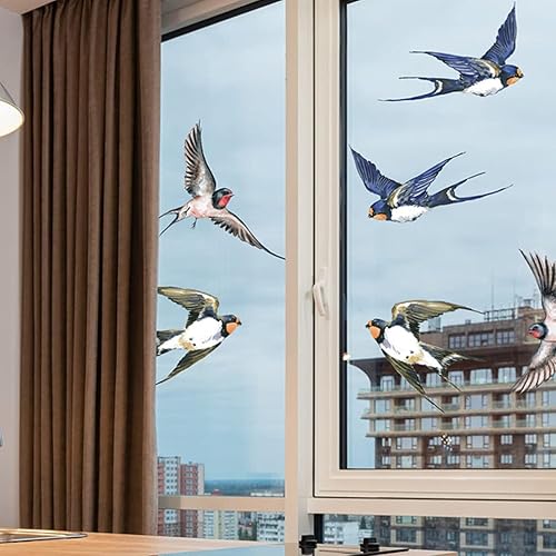 BESPORTBLE 12Pcs Colibri Fenêtre Autocollants Anti Collision Fenêtre Stickers pour Fenêtres En Verre Portes En Vinyle Cling Films - Nail Gallerys