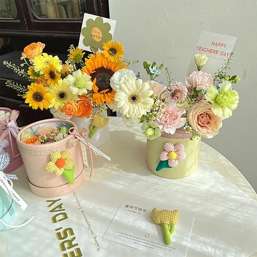 WYLZLKX WBANGIAO Boîte à fleurs ronde en carton pour fête de mariage Rose Emballage Décorations Cadeaux de Saint-Valentin Fournitures Beige - Nail Gallerys