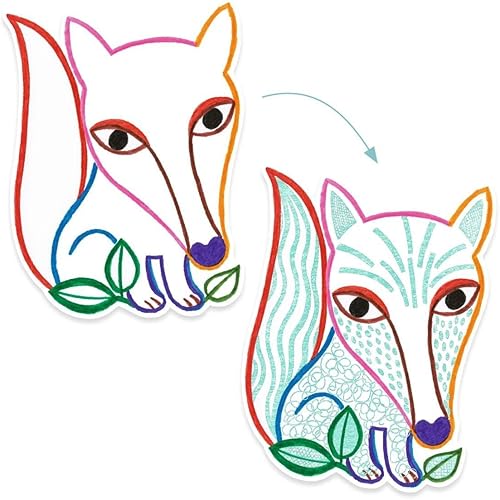 Djeco A&C - Cahiers et livres à colorier, multicolore (30063) - Nail Gallerys