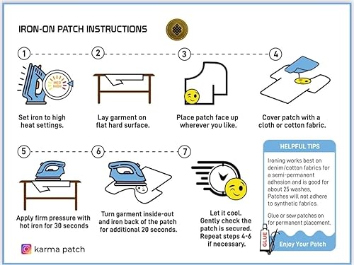 Écusson brodé « Dont Panic » - Avec citation amusante de science-fiction - À repasser ou à coudre - Parfait pour vestes, sacs à dos, cadeaux - Nail Gallerys