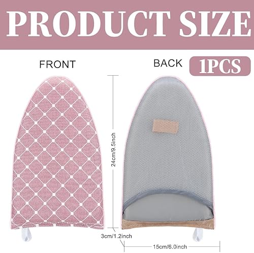 SGERUFZ Gants de repassage à vapeur avec boucle pour doigts, anti-vapeur étanches et chaleur (Rose) - Nail Gallerys