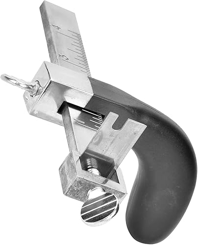 Coupe-Ceinture en Cuir, Coupe-Ceinture en Cuir, Coupe-Ceinture en Cuir, Outil de Coupe du Cuir, Machine de DéCoupe de Ceinture en Cuir Réglable avec Poignée en Aluminium, Outil - Nail Gallerys