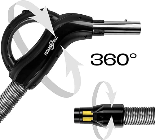 Flexible Aspiration Centralisée HOUSEVAC - Boyau Aspirateur Centralisé - on/Off à - Garantie 2 Ans - Compatible Toutes Marques 9m - Nail Gallerys