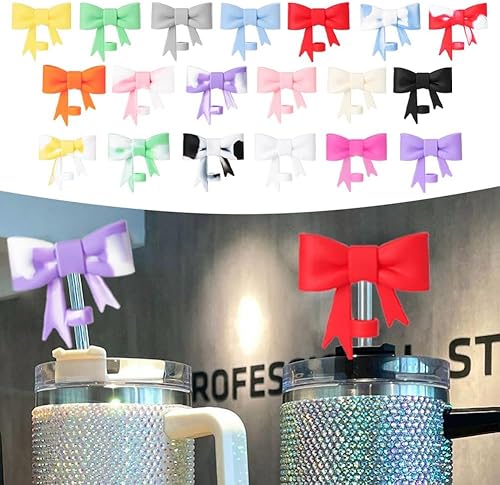 Couvercle Stanley pour Tasse avec Bouchon de Paille en Silicone - Anti-Poussière, Réutilisable - Accessoires 10 mm - Nail Gallerys