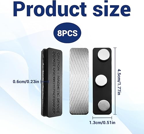 Aimant pour Rideaux, 8 Paires Aimant Rideau, Aimant Rideau de Douche Occultant pour Stores de Fenêtre Aimants pour Rideaux avec Adhésif Clips Magnétiques pour Rideaux pour Rideaux Occultants - Nail Gallerys