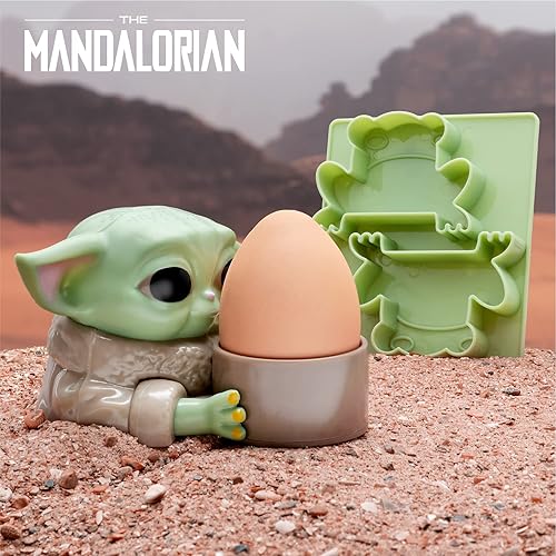 Paladone The Mandalorian The Child Grogu Ensemble petit déjeuner Coquetier sous licence officielle Star Wars - Nail Gallerys