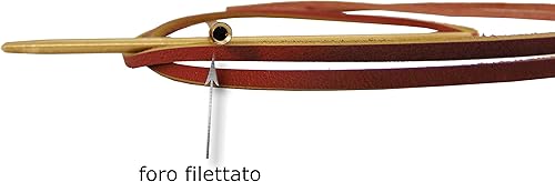 Aiguille pour enfiler les lacets en cuir dans les boutonnières des chaussures de bateau, Laiton, 100 - Nail Gallerys