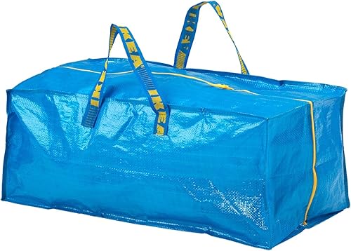 Ikea Frakta Storage Bag,Extra Large Blue (2 Pack) - Nail Gallerys