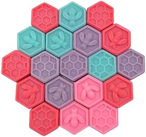 2 Paquets Moule Silicone, Moules à Cire Fondante, Moules à Pâtisserie Pour La Cuisson, Moule Silicone Patisserie, Moule Gateau Silicon pour Gâteau Biscuit Gelée Muffin Bonbons Savon Glace Cubes - Nail Gallerys