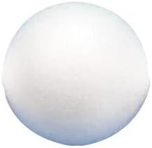 UIKEEYUIS 100 pièces boules en polystyrène école fournitures de mariage lisses boule ronde de taille différente modélisation décoration en polystyrène, 1cm - Nail Gallerys