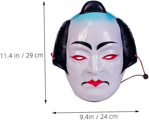 HIAKDOFT Masque De Théâtre Décoration Traditionnelle Pour Collectionneurs - Nail Gallerys