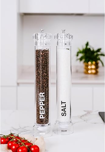 Bisetti Moulin à poivre en Acrylique PANTELLERIA, D7,5xH40 cm - Nail Gallerys