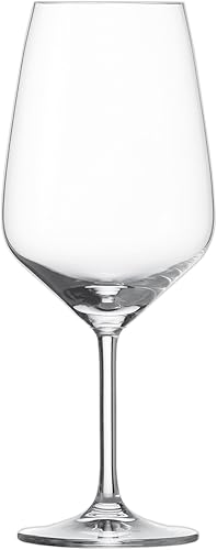 Schott Zwiesel 115672 Bordeaux Taste 130 Verre à vin Rouge, Verre Cristal sans Plomb, Transparent, 9,5 x 9,5 x 23,7 cm, Lot de 6 unités - Nail Gallerys