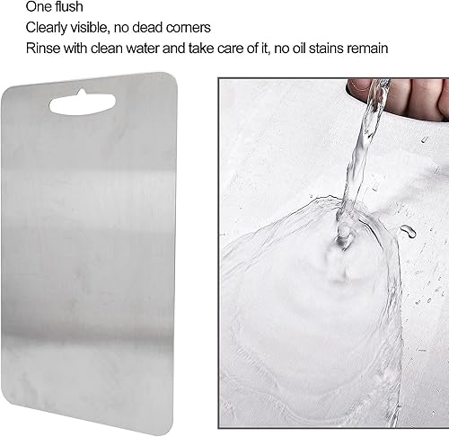 01 Planche à découper, sans résidu Fonction Double Face Planche à découper pour légumes Facile à Entretenir pour Le Camping pour la Cuisine - Nail Gallerys