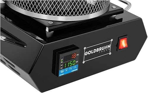 Goldbrunn Four de Fusion Goldbrunn 3000 (3kg, capacité 294,00 cm³, puissance de chauffe 2200W, 230V) - Nail Gallerys