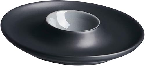 Ritzenhoff & Breker Jasper Lot de 6 assiettes à œufs en grès, au toucher doux et au toucher mat Ø 12 cm - Nail Gallerys