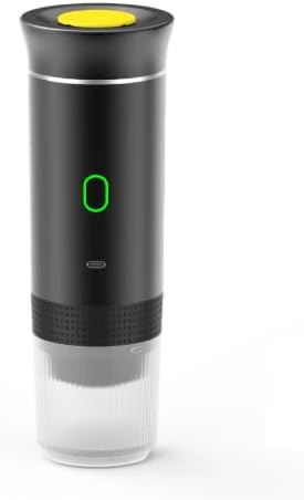 Machine à Cafe Portable,Cafetière de Voyage pour Camping, 3 En 1 Cafetiere Expresso, Machine à Café Multi Capsules, Pour Le Camping, Bureau, Maison, Voiture (Noir) - Nail Gallerys